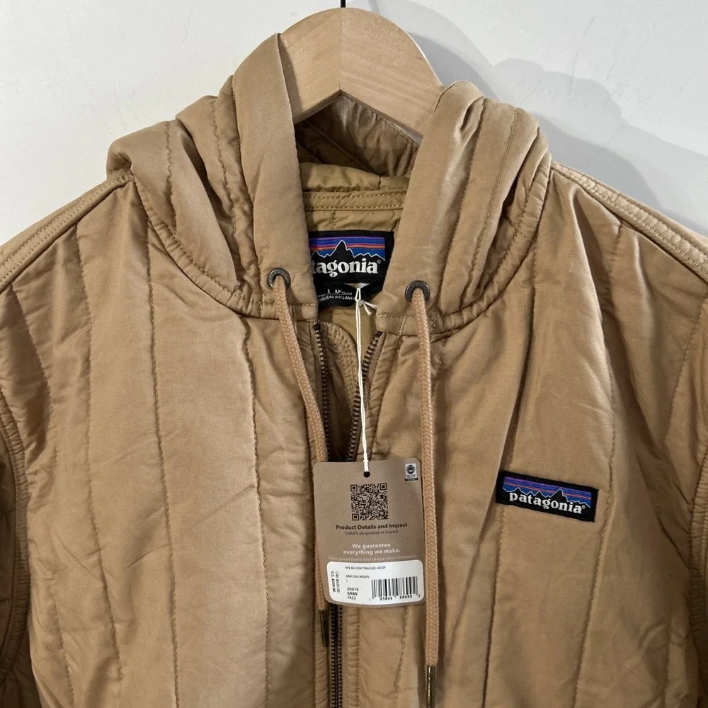 NWT Mens Organic Hemp Wool PATAGONIA SELDOM TRAVELED HOODY $349 New Large